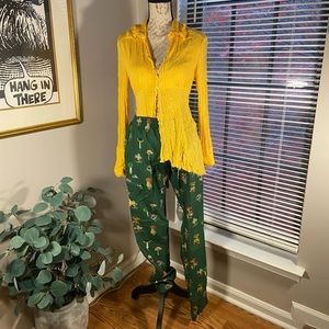 Skidz NYC mushroom jogger pants Juniors Medium Women’s extra small